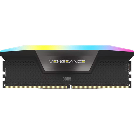 Corsair Vengeance RGB 16 GB DDR5-5200 (2x 8 GB) RAM (sort, cmh16gx5m2b5200c40, udimm, xmp 3.0)
