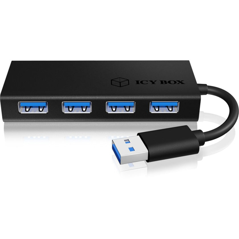 Icy box ib-ac6104 usb 3.0 usb hub (sort)