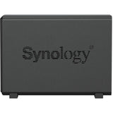 Synology diskstation ds124 nas (sort, USB-A 3.2 (5 GBit s))