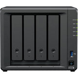 Synology diskstation ds425+ nas (sort, 2x LAN, 2x USB-A 3.2 (5 Gbit s))