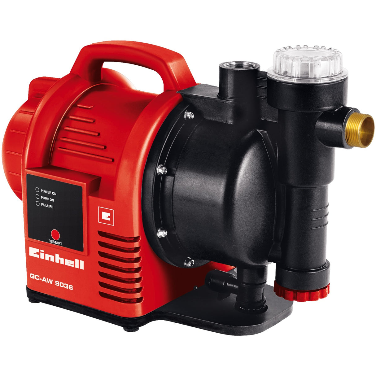 Einhell husholdningsvanddispenser GC-AW 9036 pumpe (rød sort)