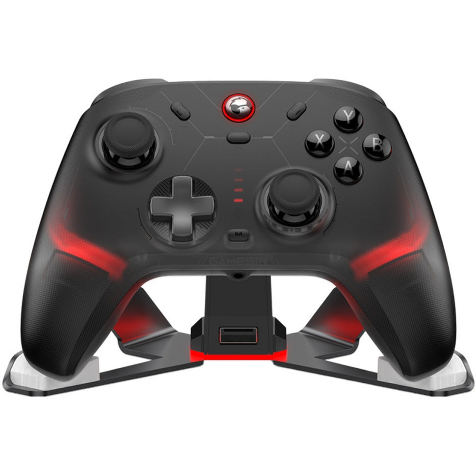 Gamesir Cyclone 2 Multiplatform Controller - Shadow Black (Sort Rød, USB 2,4 GHz Bluetooth, Switch, Android, iOS, PC)