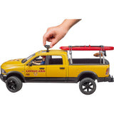 Bruder Dodge Ram 2500 redningsbrigadebil med livreddermodelkøretøj (02506)