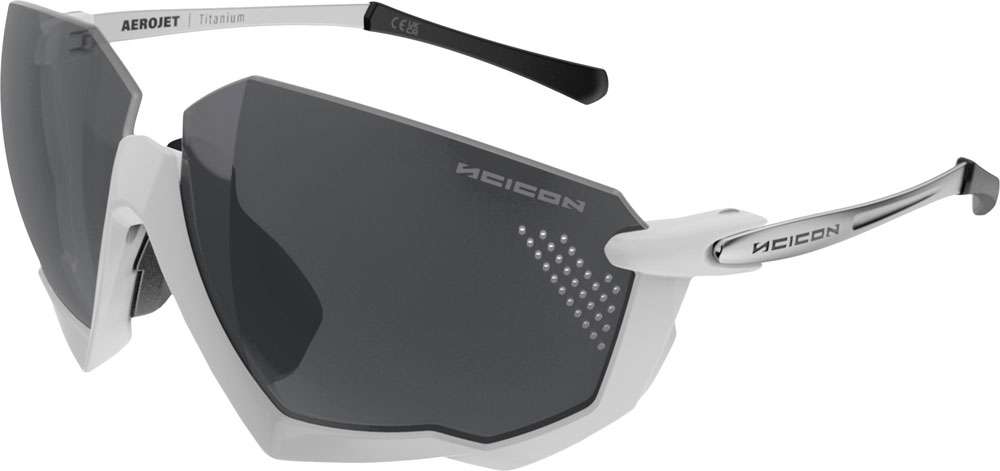 Scicon aerojet titanium (multimirror sølv + regnklar) - sportsbriller