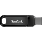 Sandisk ultra dual drive go 64 GB USB-stick (sort, USB-A 3.2 (5 Gbit s), USB-C 3.2 (5 Gbit s))