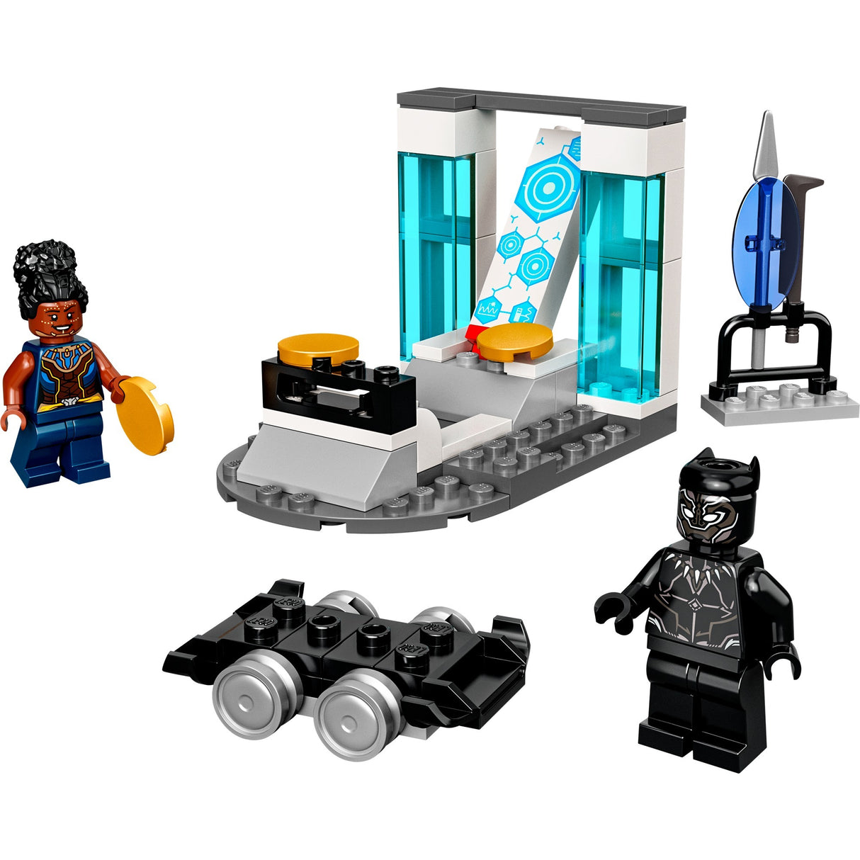 Lego marvel - shuri's lab byggelegetøj (76212)