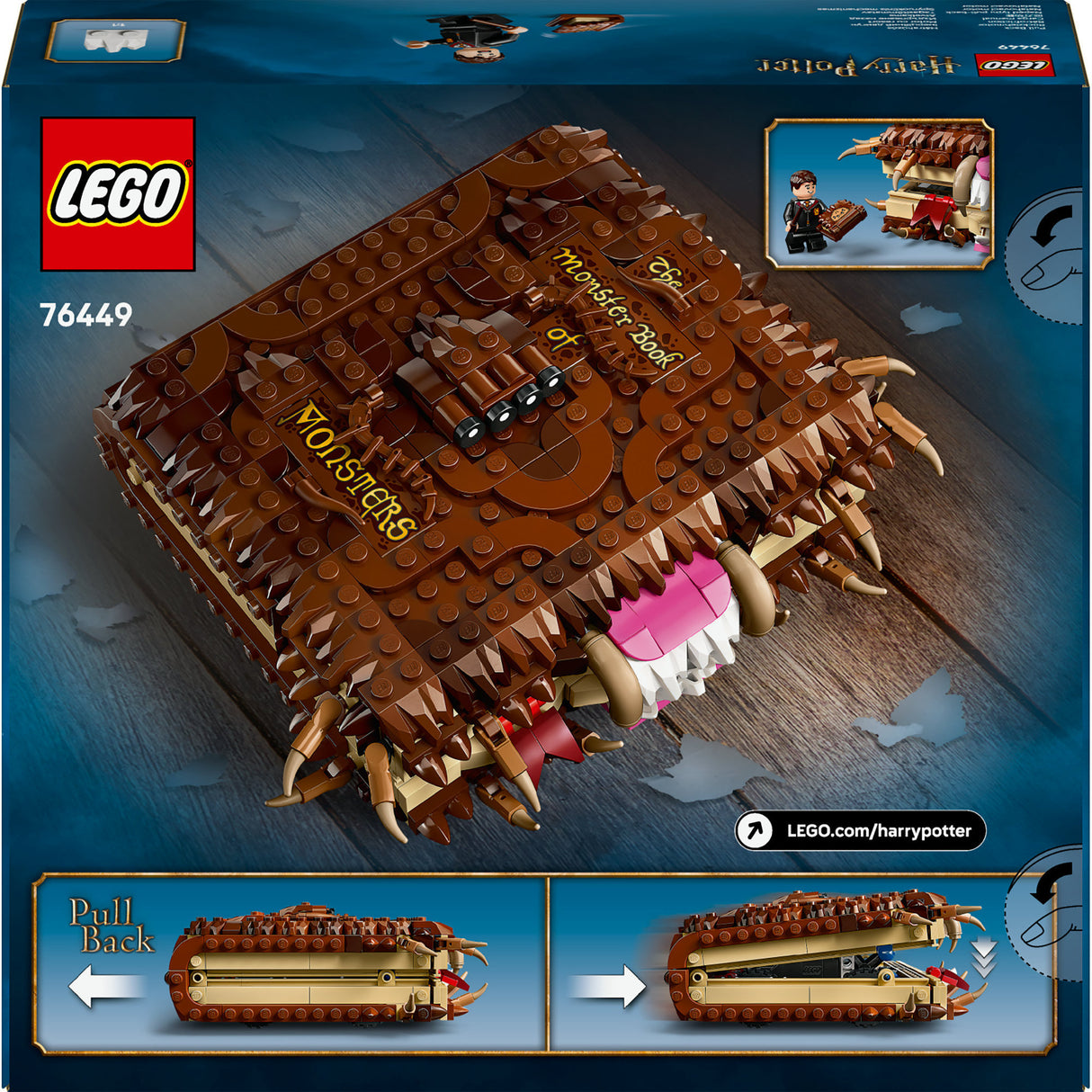Lego Harry Potter det monstrøse monster boglegetøj - 76449