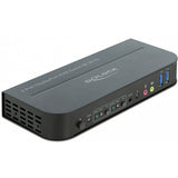Delock displayport 1,4 kvm switch 8k 30hz med USB 3.0 og audio kvm switch