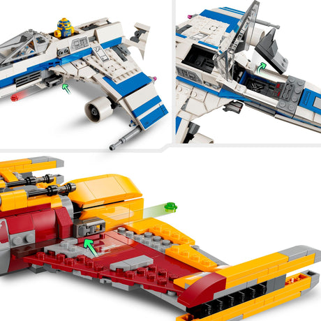 Lego star wars - ny republik e-wing vs. Shin Hati's Starfighter Construction Toy (75364)