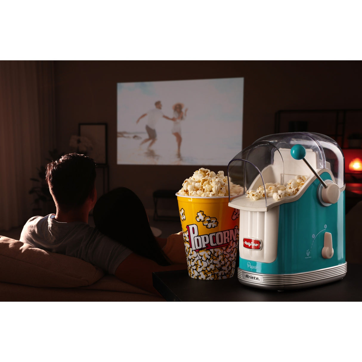 Ariete party time popcorn maker 2958 01 popcorn maker (lyseblå)