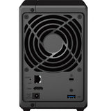 Synology dva1622 netværksvideooptager (sort, 2x 3,5 HDD-slots)