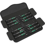 Wera compact micro 21 esd 1 skruetrækker (sort grøn, til elektriske apparater)