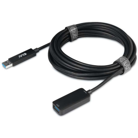 Club 3D USB-A 3.2 Gen2 forlængerkabel (sort, 5 meter, 10 Gbps)