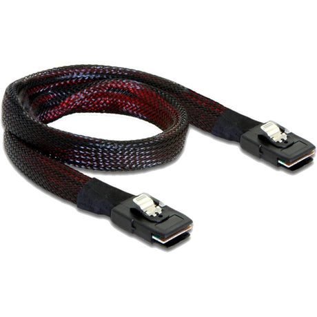 Delock mini SAS SFF-8087 > mini SAS SFF-8087 kabel (rød sort, 0,5 meter)