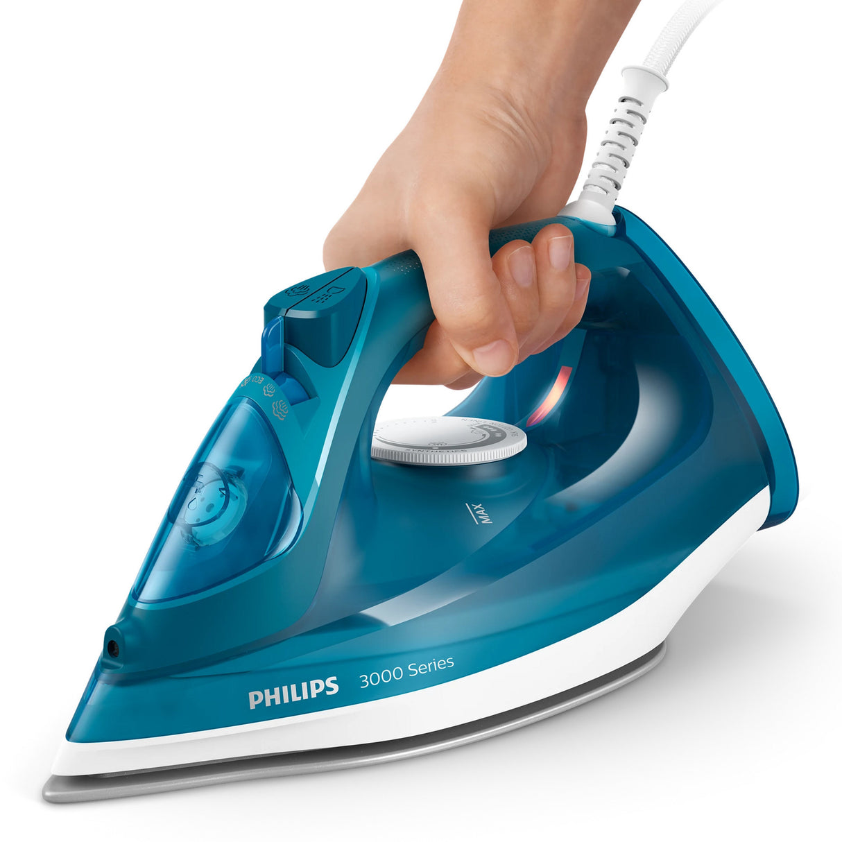 Philips 3000 series dst3040 dampstrygejern (blå, 2600w - 40g min - 200 sos - a)