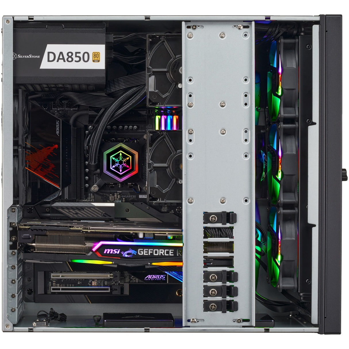 Silverstone rm44 rackhus (sort | 4u | usb type-c | 2x 80 mm kasseventilator inkluderet)