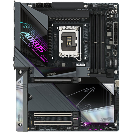 Gigabyte z890 aorus master socket 1851 moederbord (raid, 10gb-lan, wi-fi 7, bt, sound, atx)