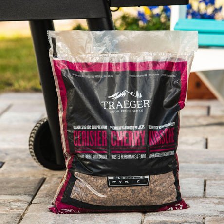 Traeger pellets af hårdttræskirsebærbrændsel (9 kg)