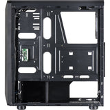 Inter-tech c-3 saphir midi tårnhus (sort | 3x USB-A | vindue)