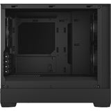 Fractal design pop mini lydløs sort solid midi tårnhus (sort | 2x USB-A)