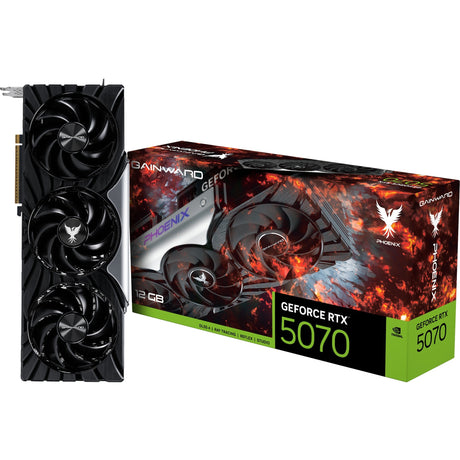 Gainward GeForce RTX 5070 Phoenix grafikkort (DLSS 4, 3x Display Port, 1x HDMI 2.1)