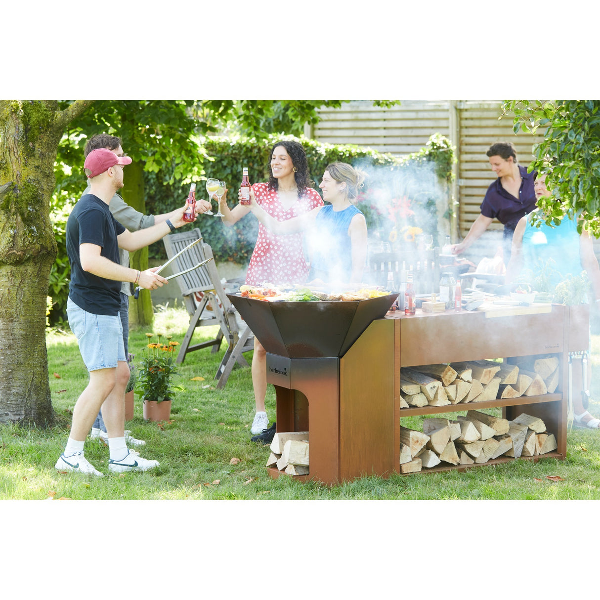 Barbecook nestor buddy fra corten stål bord