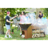 Barbecook nestor buddy fra corten stål bord