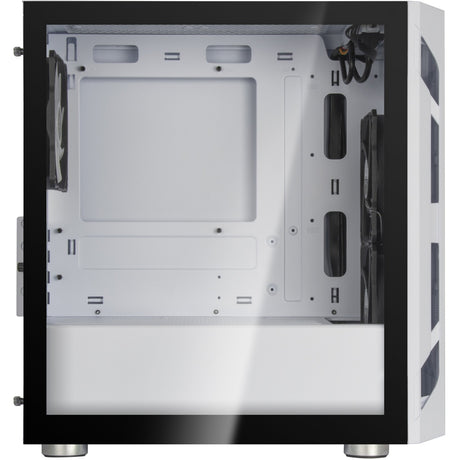 Silverstone fara h1m pro midi tårnhus (hvid | 3x USB-A | RGB | vindue)