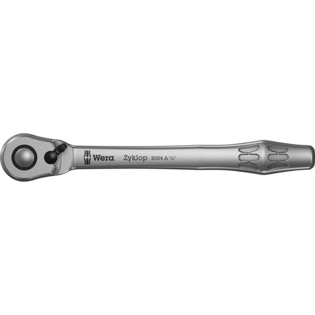 Wera 8004 en zyklop metal skralde med skiftepal med 1 4 drev, 1 4 tommer x 141,0 mm - 1 styk(er) - 05004004001