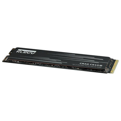 Klevv cras c910g 2 tb ssd (zwart, k02tbm2sp0-10g, pcie gen 4.0 x4, nvme 2.0)