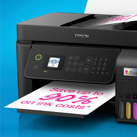 Epson ecotank et-4800 alt-i-en inkjetprinter med faxfunktion (sort)