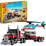 Lego creator 3-i-1 lastbil med helikopter - 31146