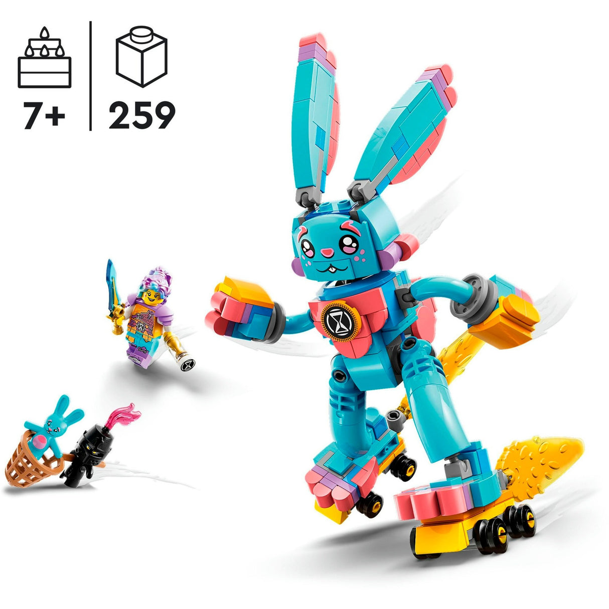 Lego dreamzzz - izzie og bunchu kaninbyggelegetøjet (71453)