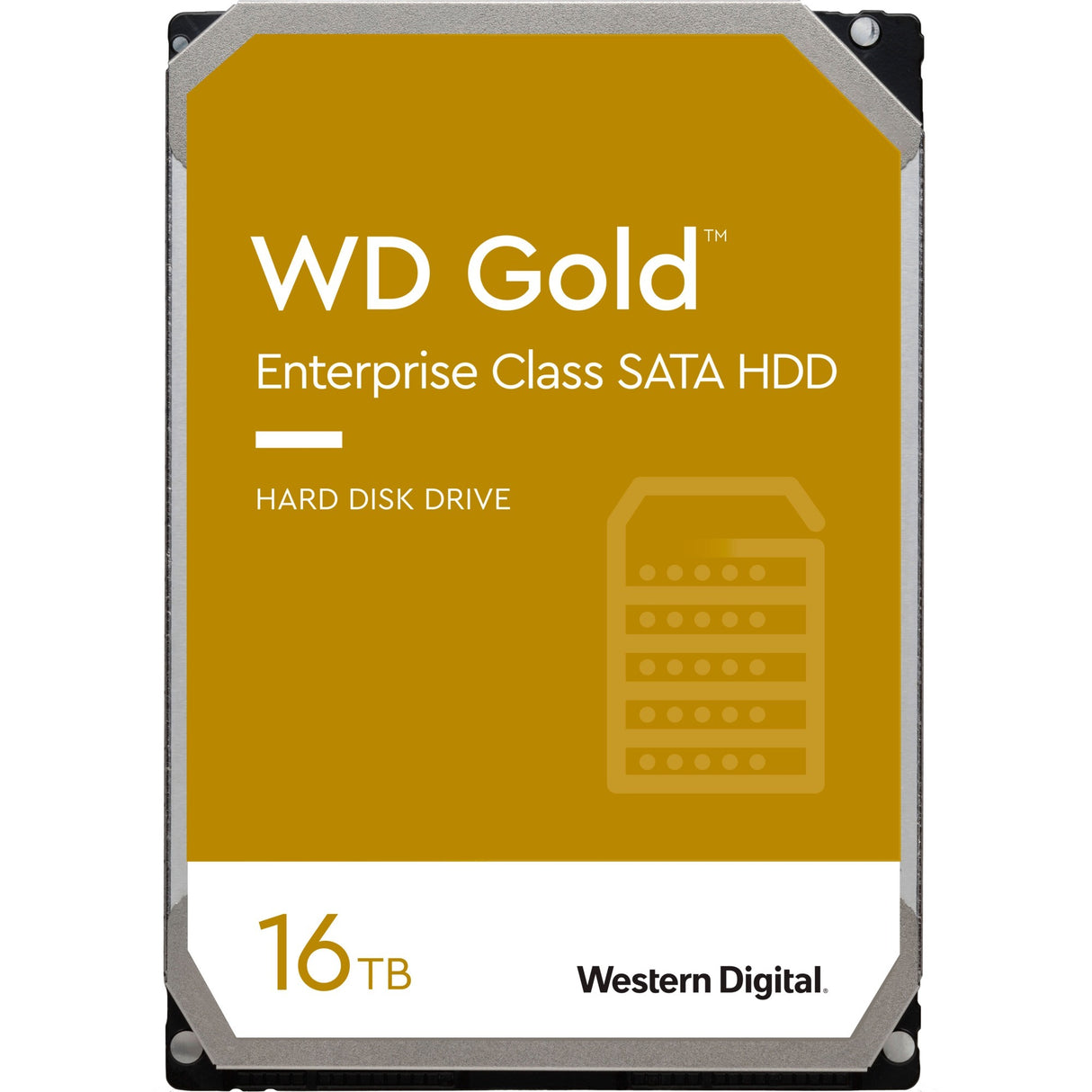 WD guld, 16 TB harddisk (SATA 600, 24 7)