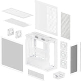 Arctic xtender midi tårnhus (hvid | 2x USB-A | 1x USB-C | RGB | hærdet glas)