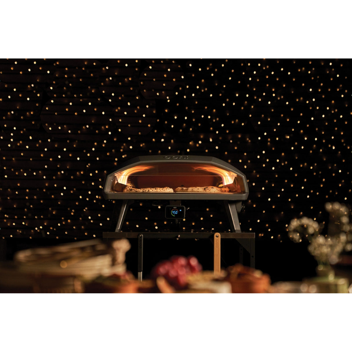 Ooni koda 2 max gasdrevet pizzaovn pizzaovn (20" pizza, dobbelt-zone madlavning)