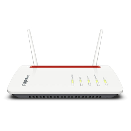 Fritz! box 6850 4g edition international router (hvid rød, mesh wi-fi, 4g 3g)