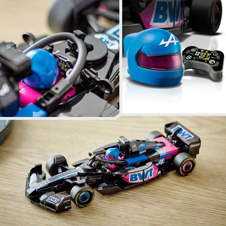 Lego speed champions bwt alpine f1 team a524 racerbil sæt - 77248