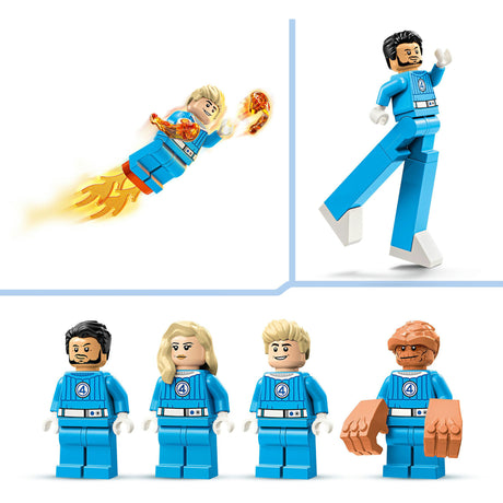 Lego superhelte vidunder 76316 fantastisk fire vs. galactus konstruktionsfigur