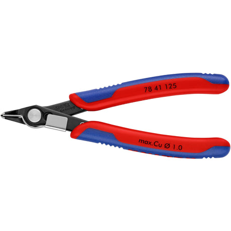 Knipex 7841125 super-knips præcision sideskæretang - elektronik - 125mm