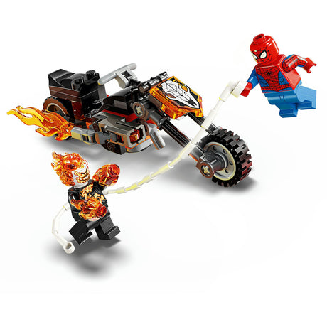 Lego super heroes 76335 marvel spider-man vs. ghost rider motorcykel