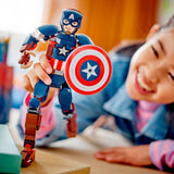 Lego super heroes 76258 kaptajn amerika konstruktionsfigur