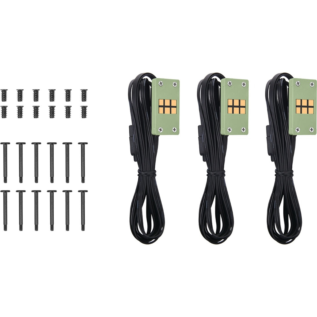 Thermaltake ct120 ex argb sync pc køleblæser matcha grøn (3-fan pack) case fans (lysegrøn, 3 stk, 120 x 120 x 25 mm, pwm)