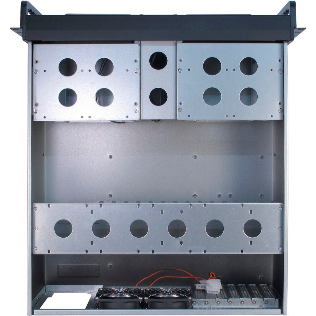 Inter-tech 4u-4098-s rackhus (sort | 2x USB-A)