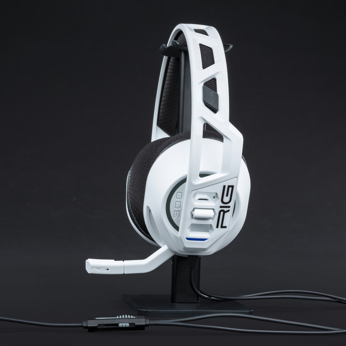 Nacon rig 300 pro hs over-ear gaming headset (hvid, playstation 4, playstation 5, xbox, nintendo switch, pc)