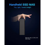 Terramaster f8 SSD NAS (sort, 1x 10GBE, HDMI, USB)
