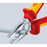 Knipex kombitang 03 06 180 kombitang (rød gul, VDE testet)
