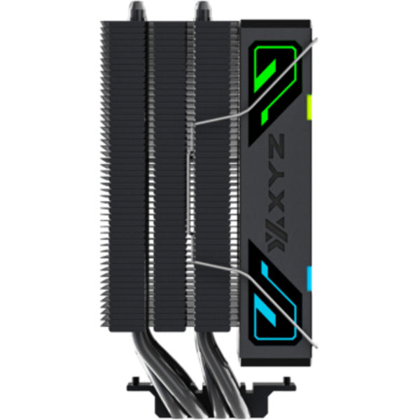 Xyz PC Gear Thermax 4 RGB CPU-køler (sort, ARGB, PWM)