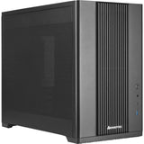 Chieftec bx-mesh mini tårnhus (sort | 1x USB-A | 1x USB-C | hærdet glas)