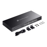 Tp-link omada sg2428lp 28-ports gigabit smart switch (sort, 16x poe+)